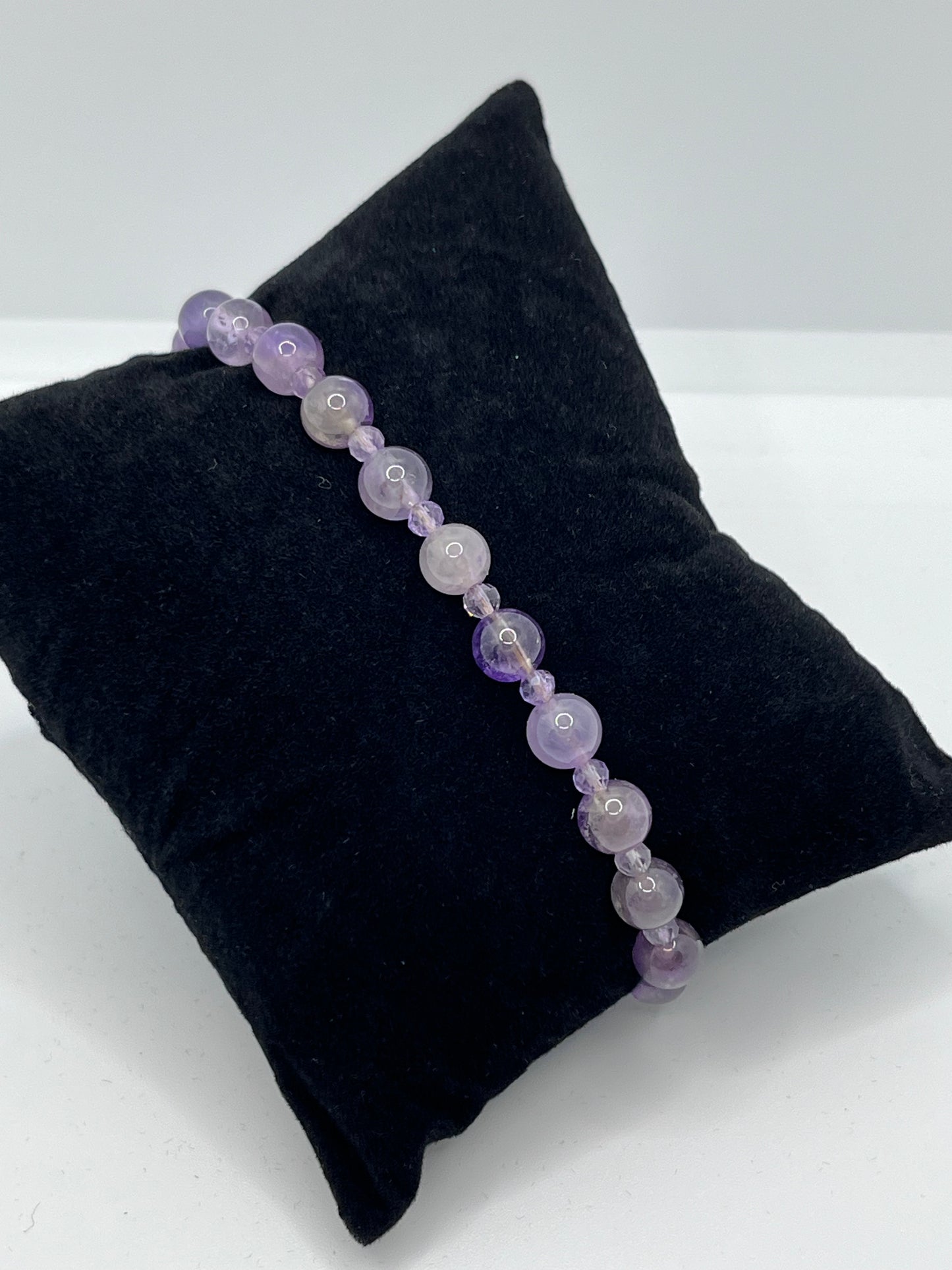 Ametyst armbånd
