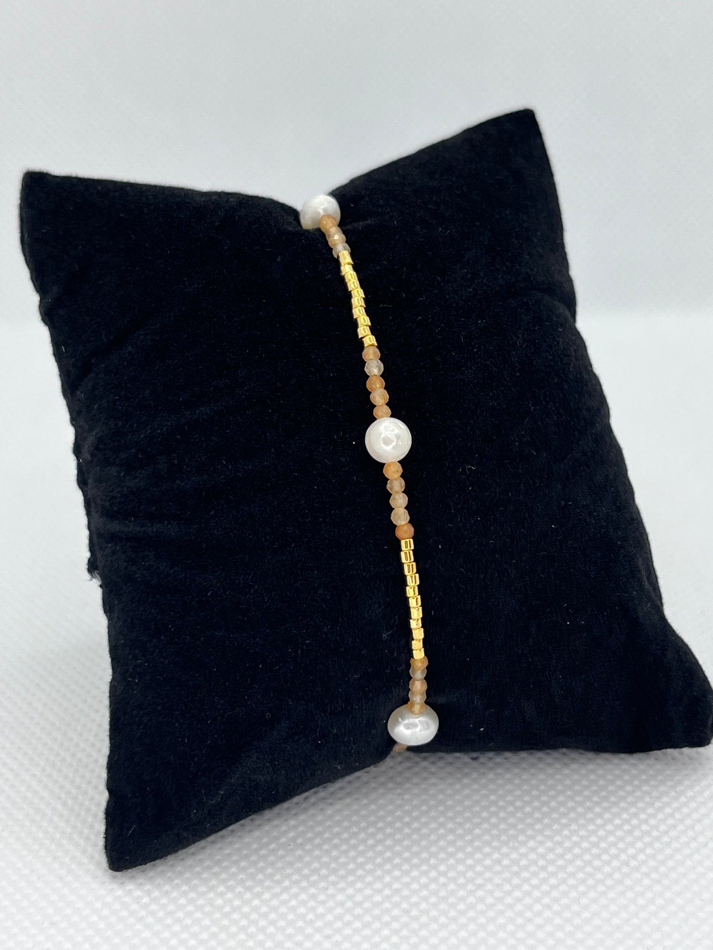 Rød Aventurin armbånd