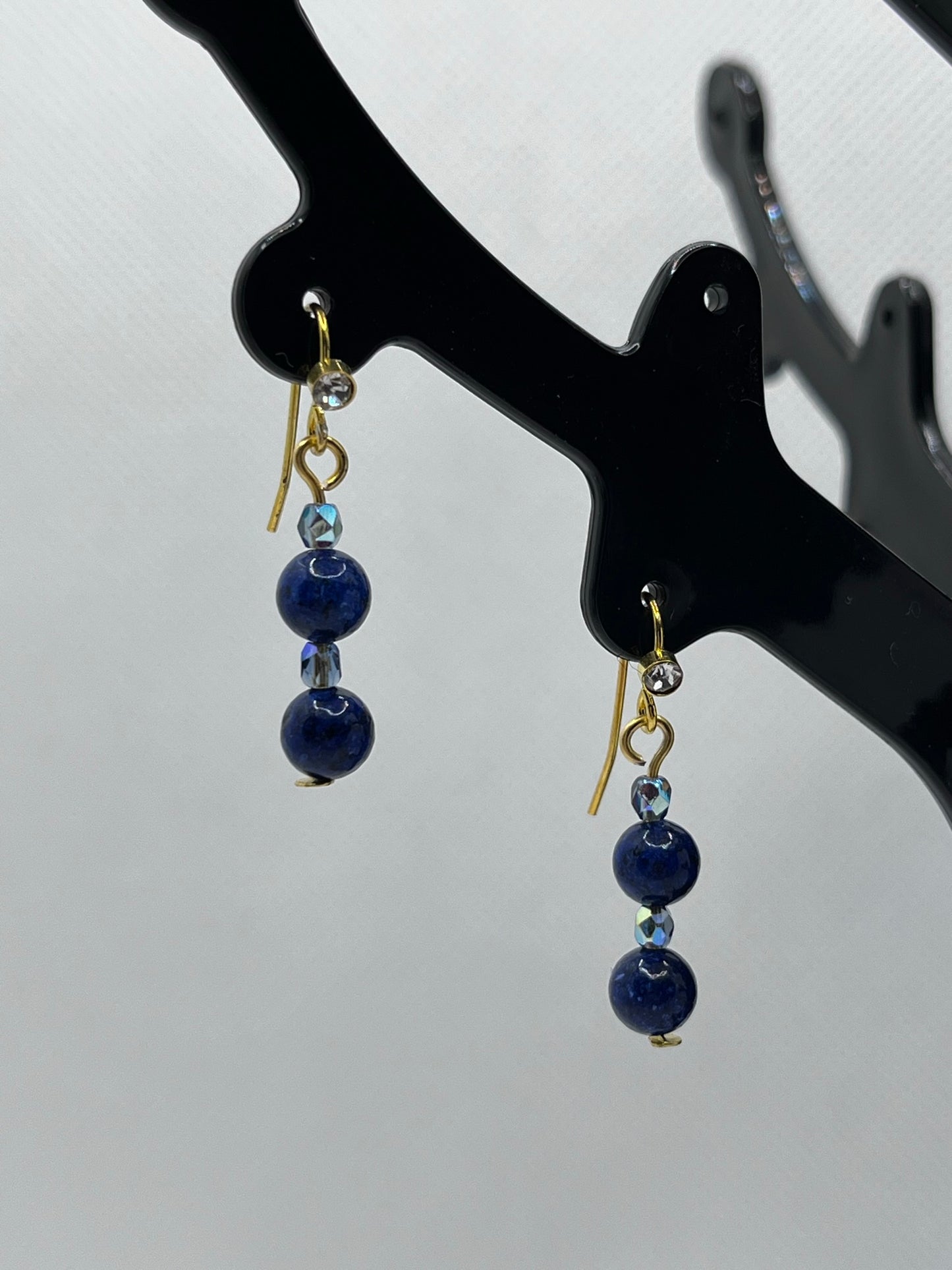 Lapis Lazuli øreringe