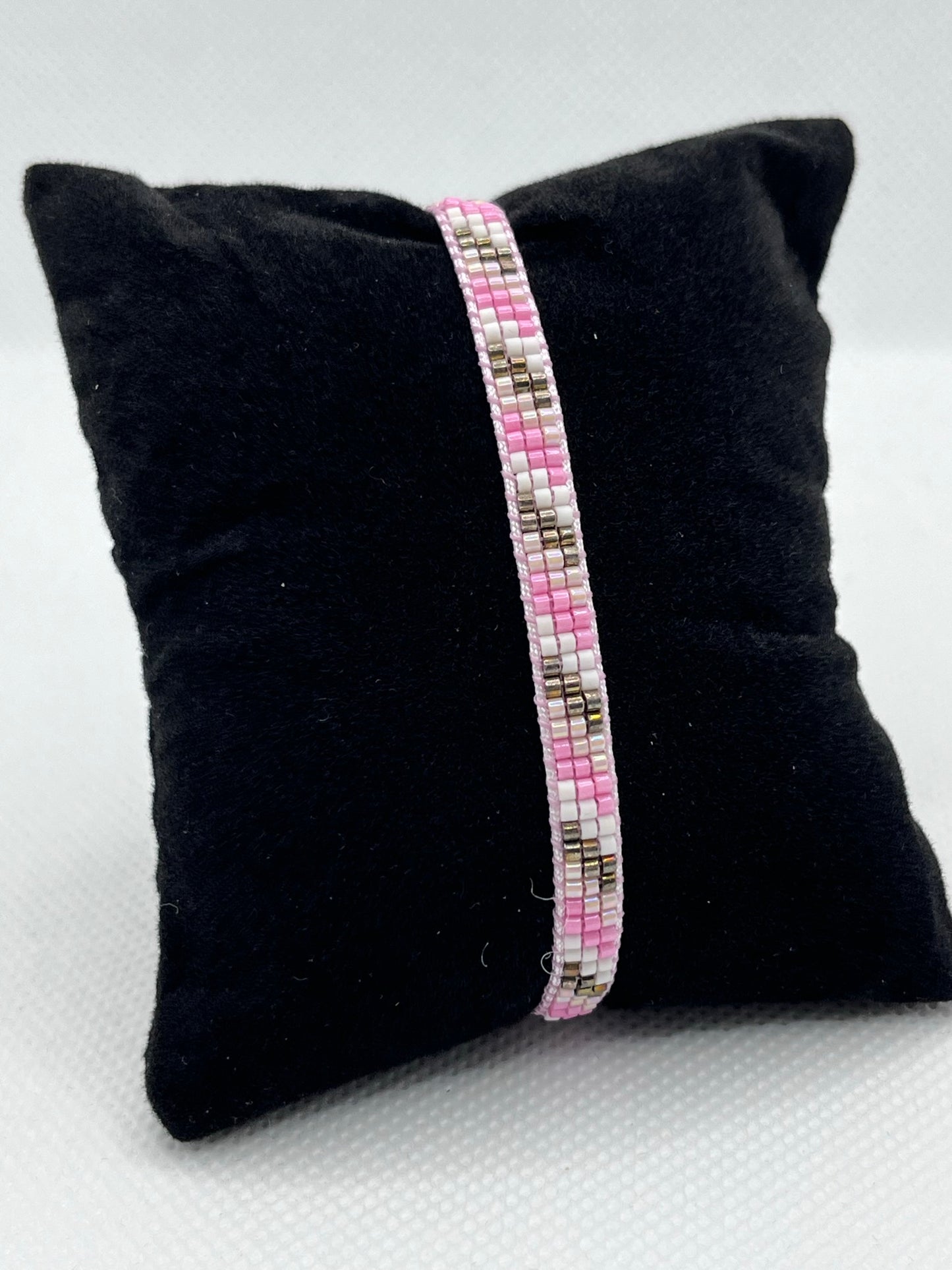 Pink Delica armbånd