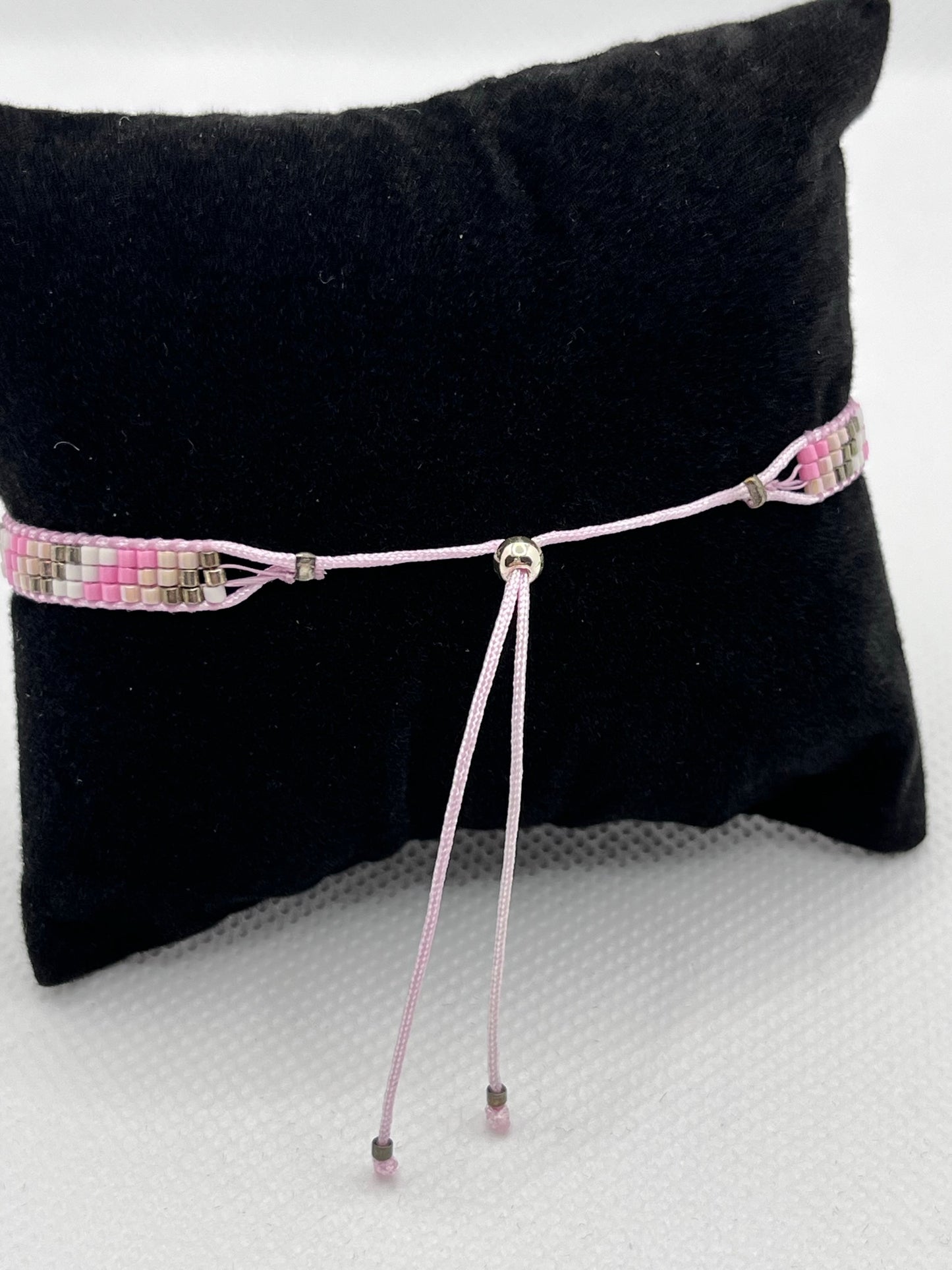 Pink Delica armbånd