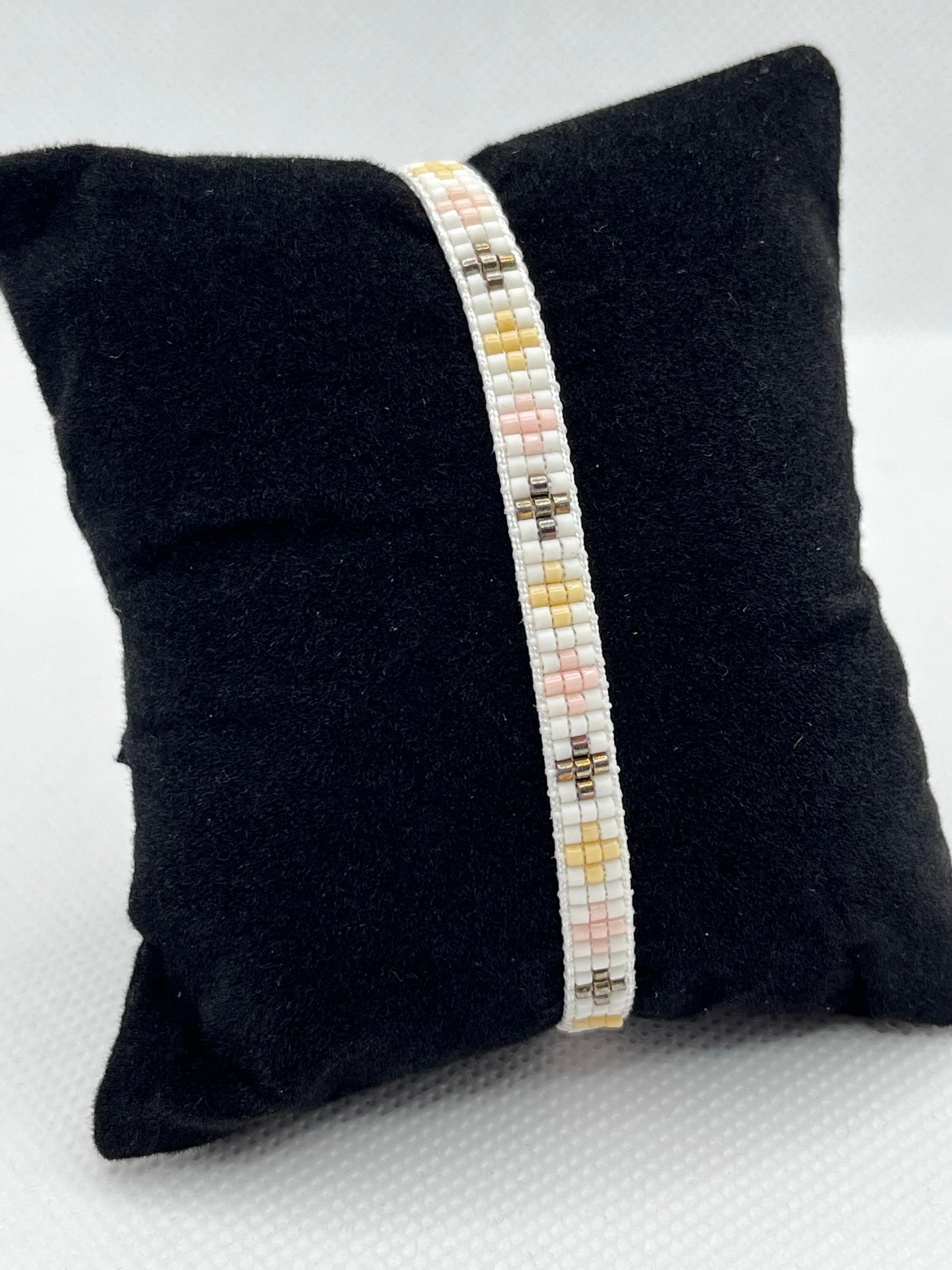 Pastel Cross Delica armbånd