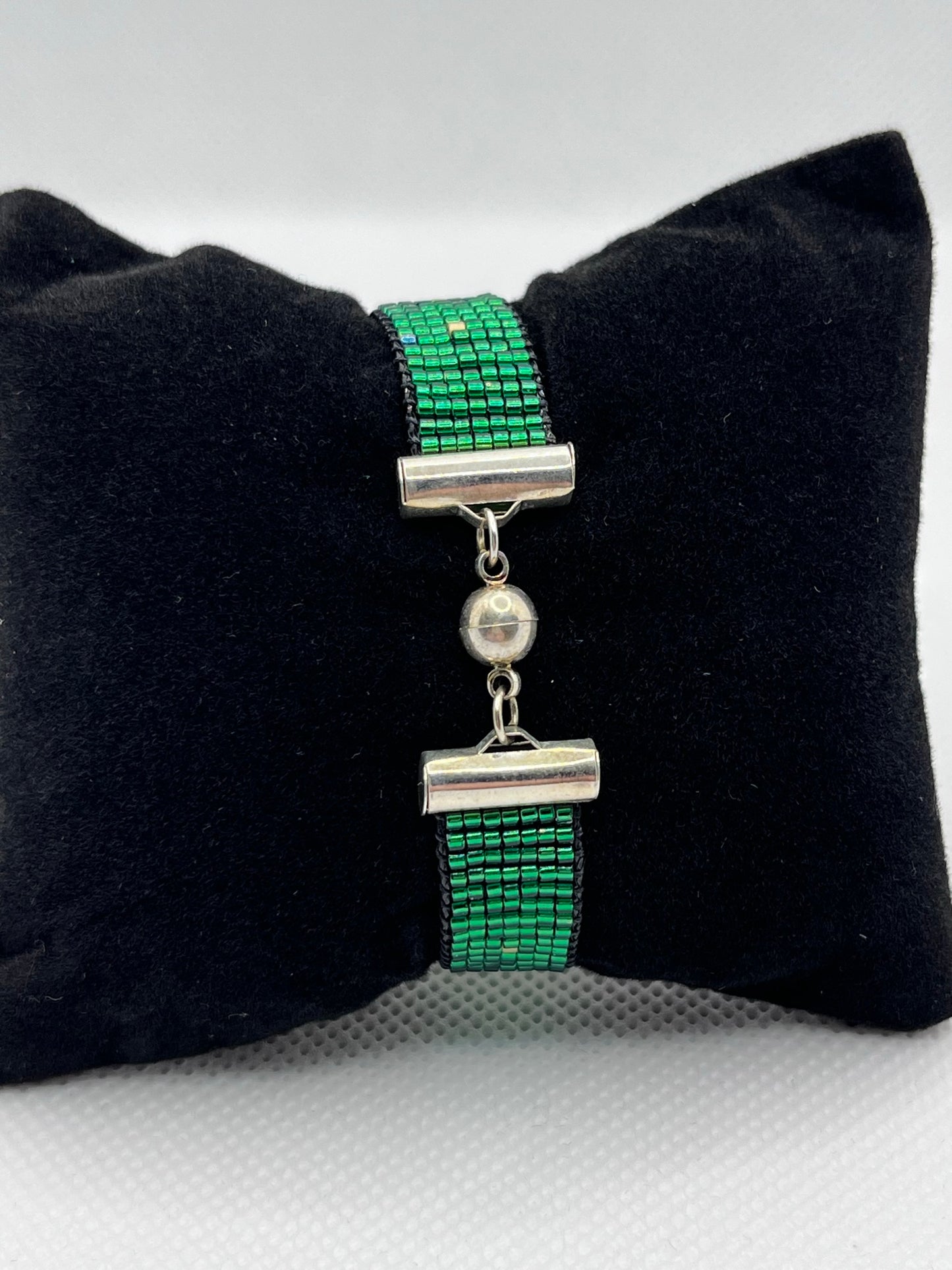 Grønt Delica armbånd