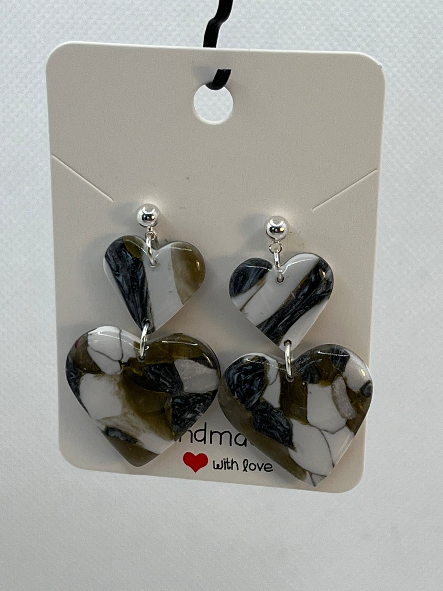 Two hearts øreringe