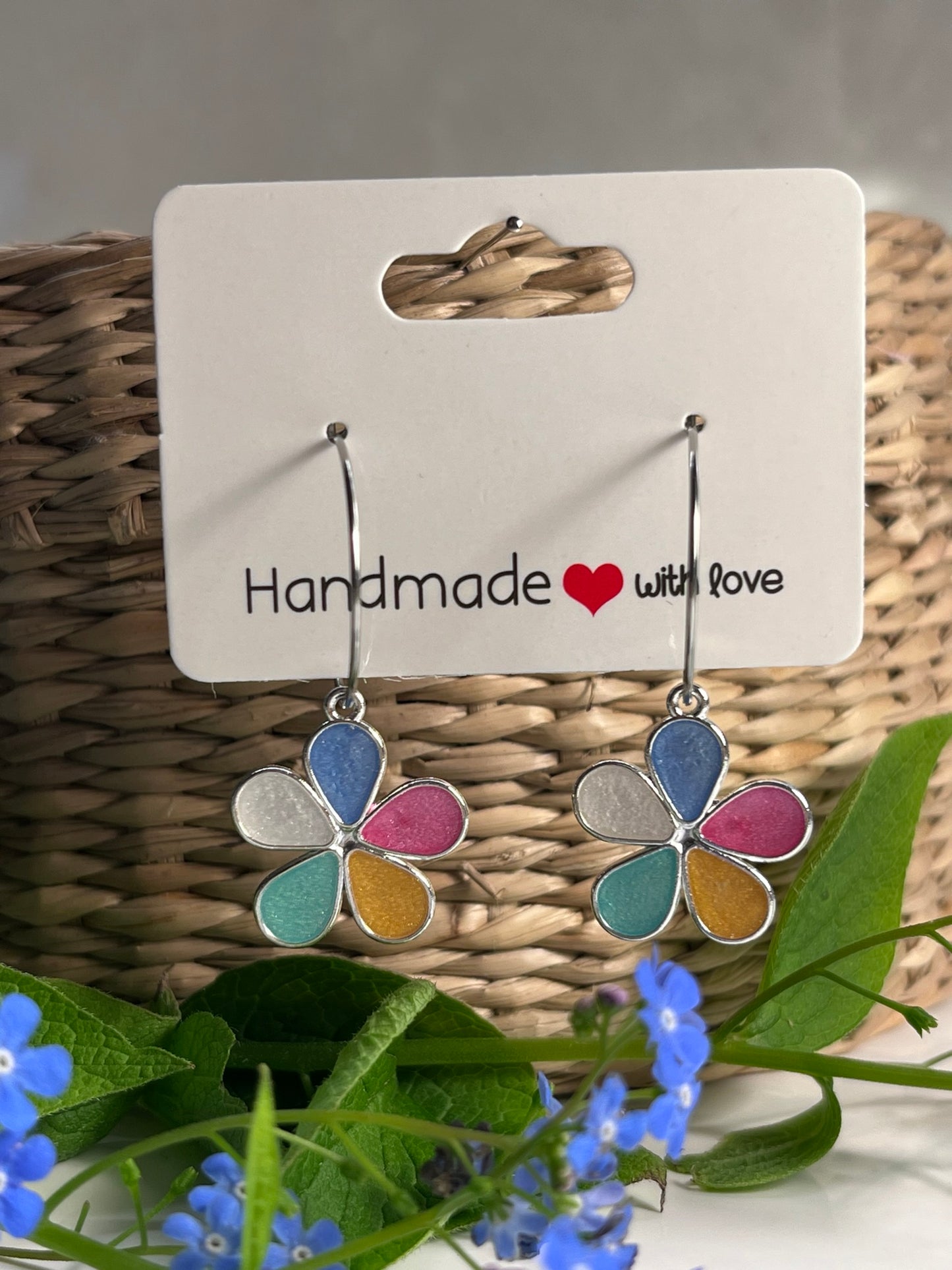 Summer flower øreringe