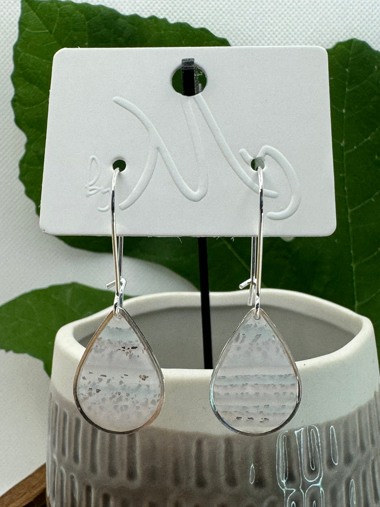 Striped drops dangle