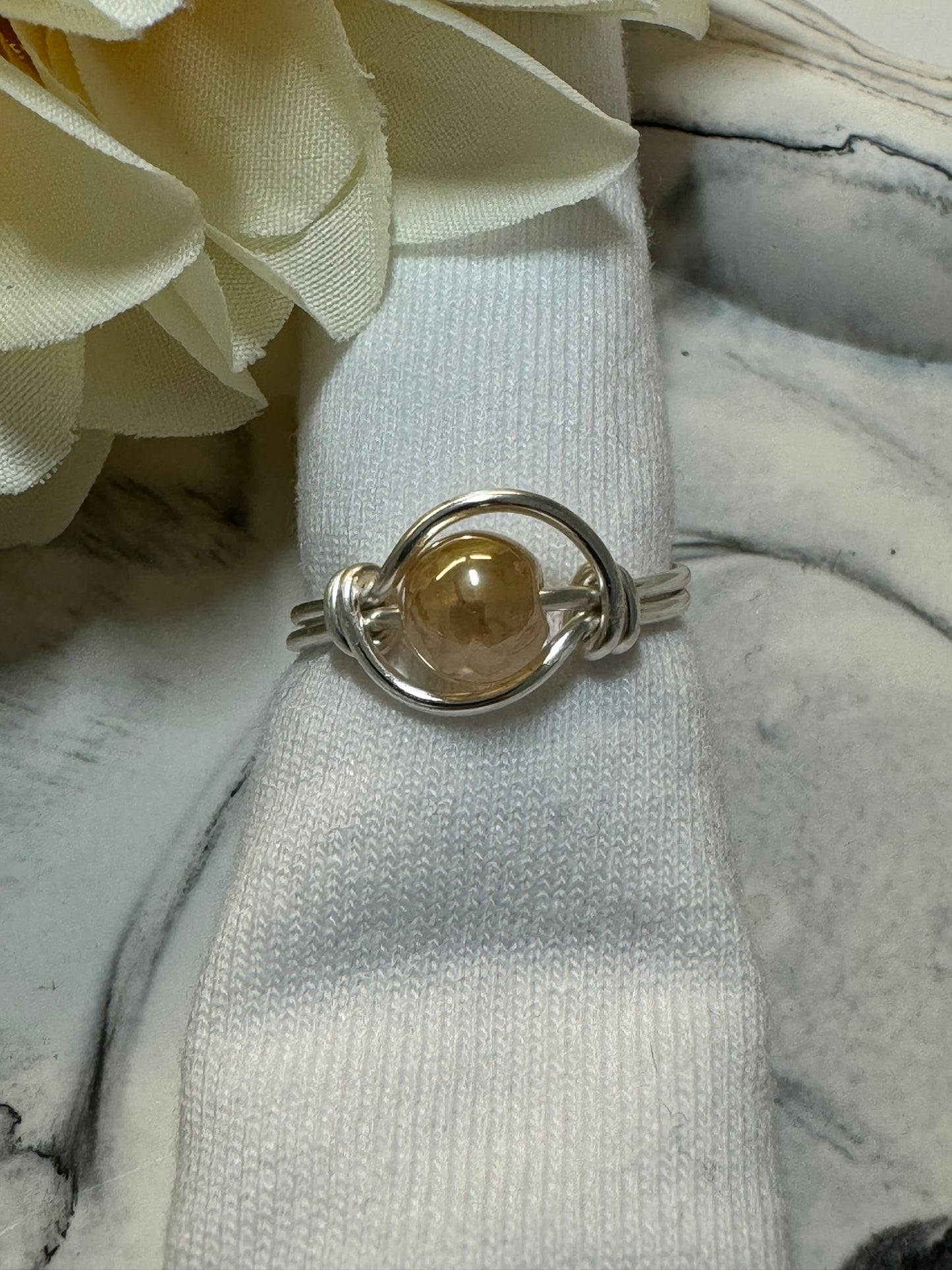 Wrappy Champagne ring