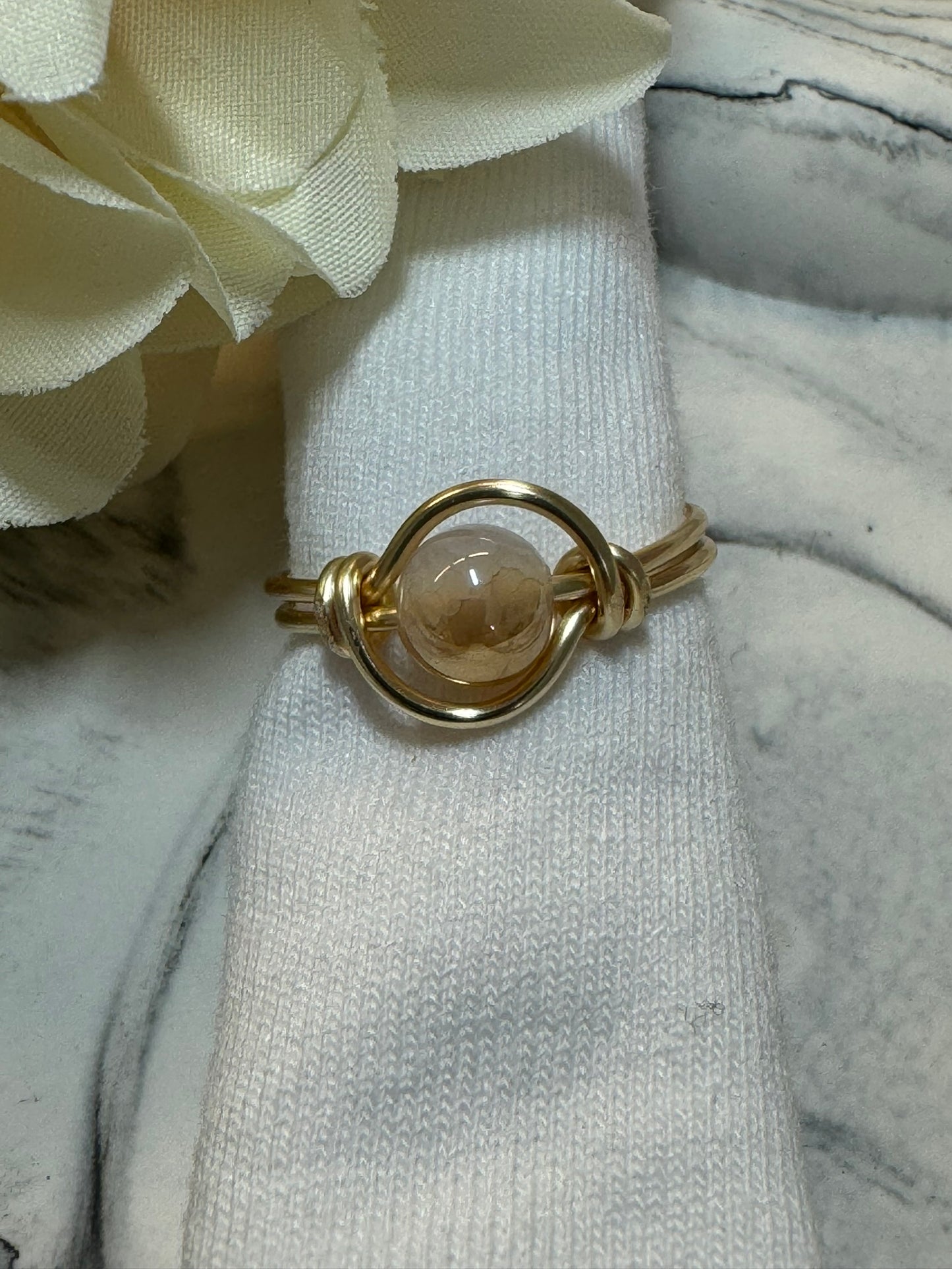Wrappy Champagne ring