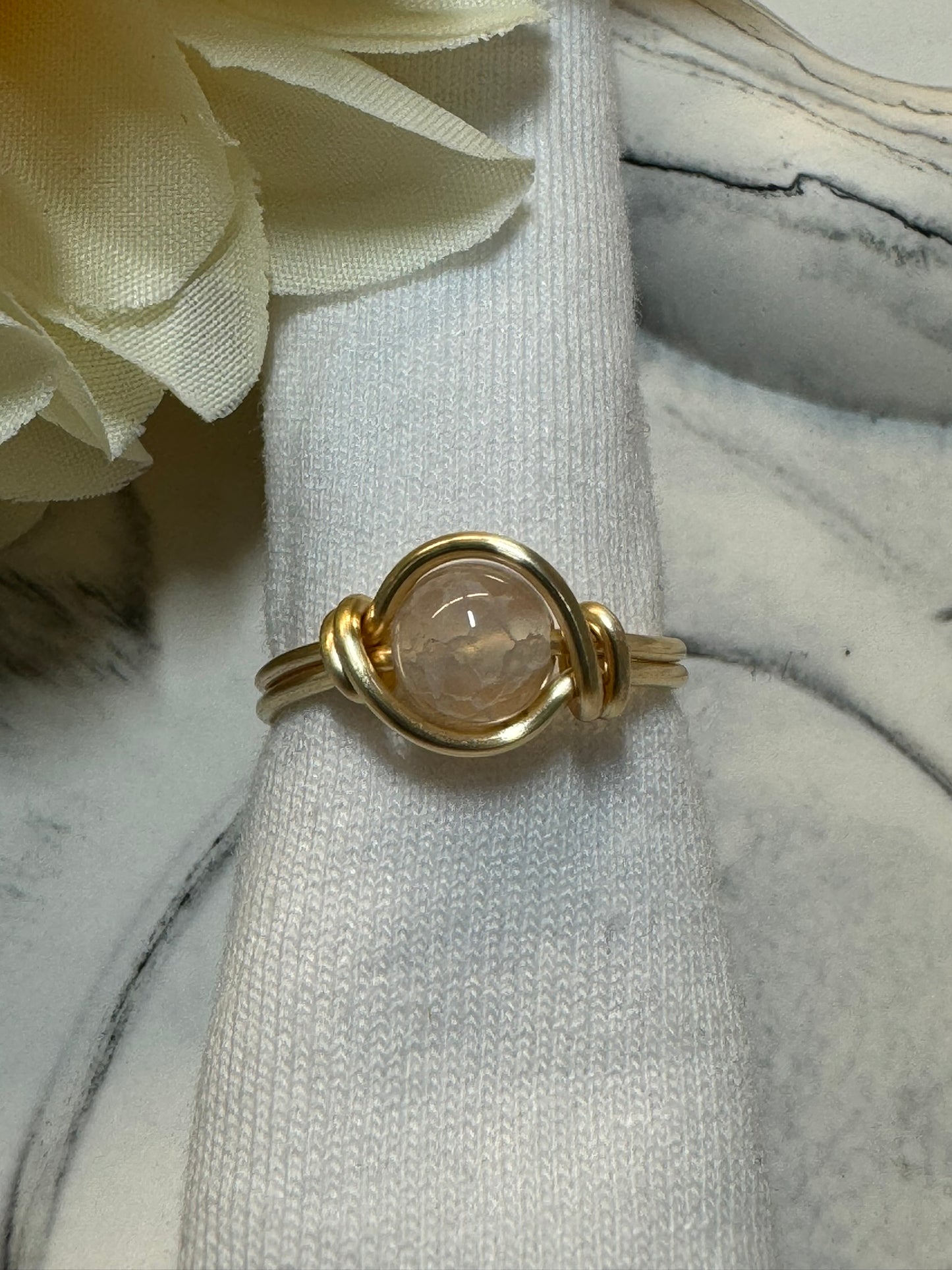 Wrappy Champagne ring