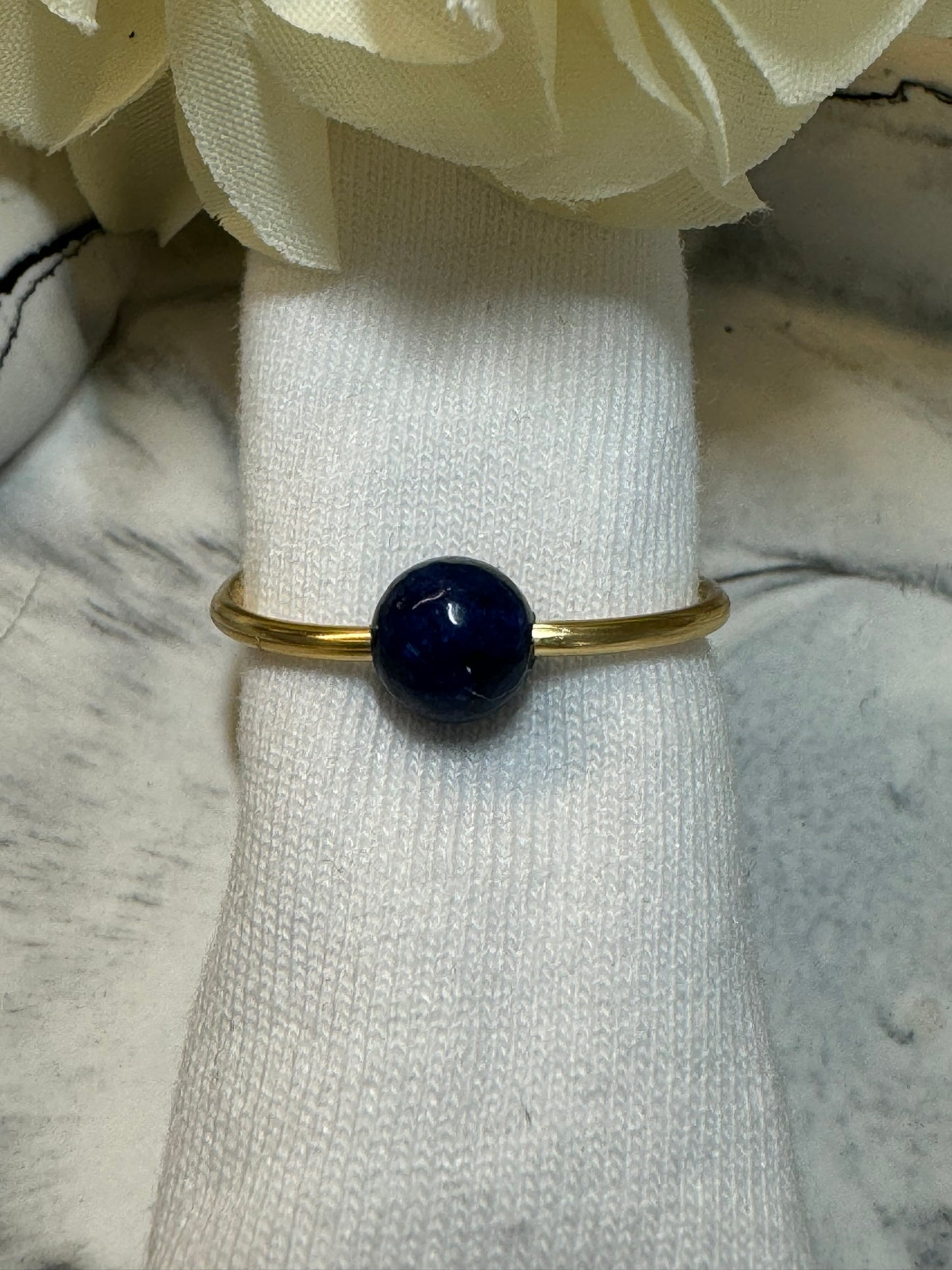 Elle Lapis ring
