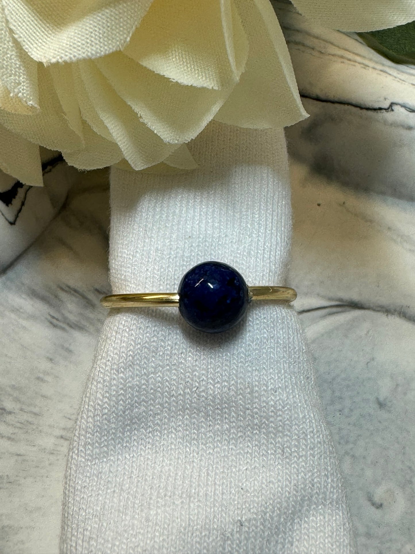 Elle Lapis ring