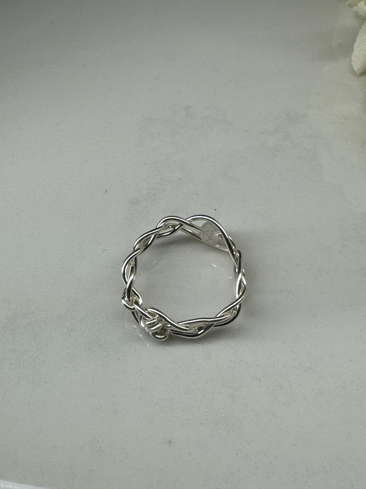 Twisted Rose ring