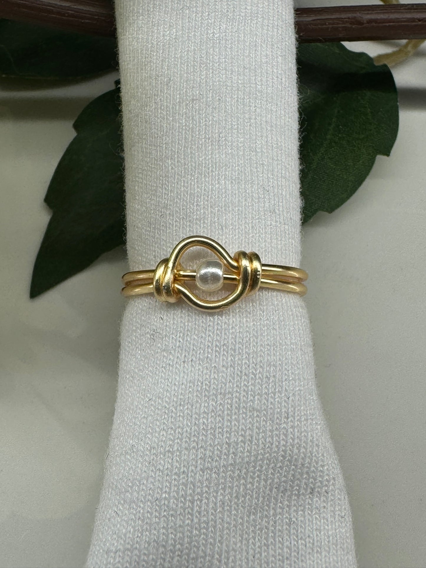 Wrappy Pearl ringe