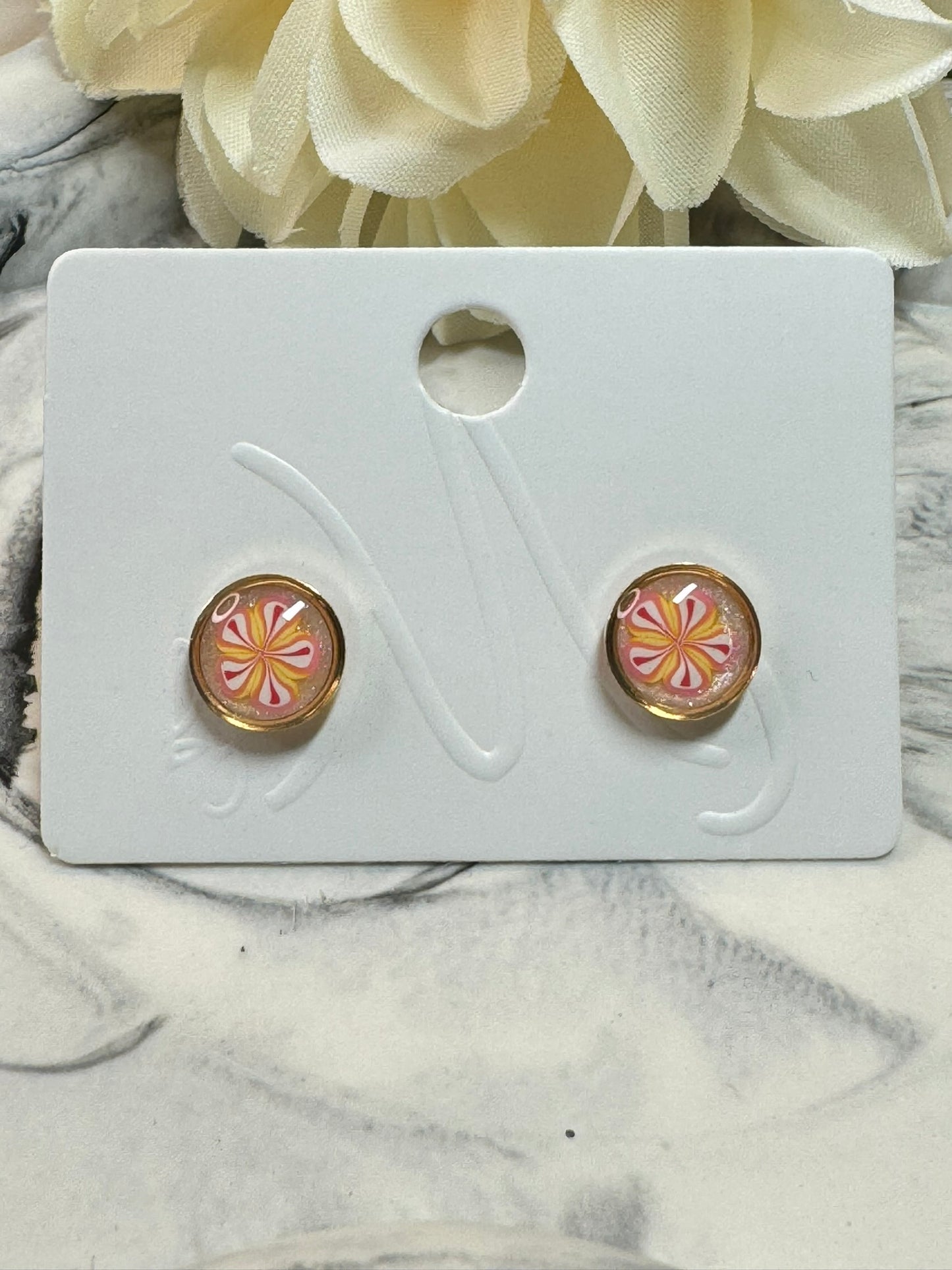 Flower studs