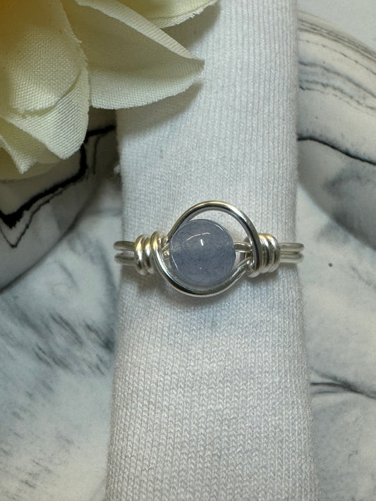 Wrappy Chalcedon ring