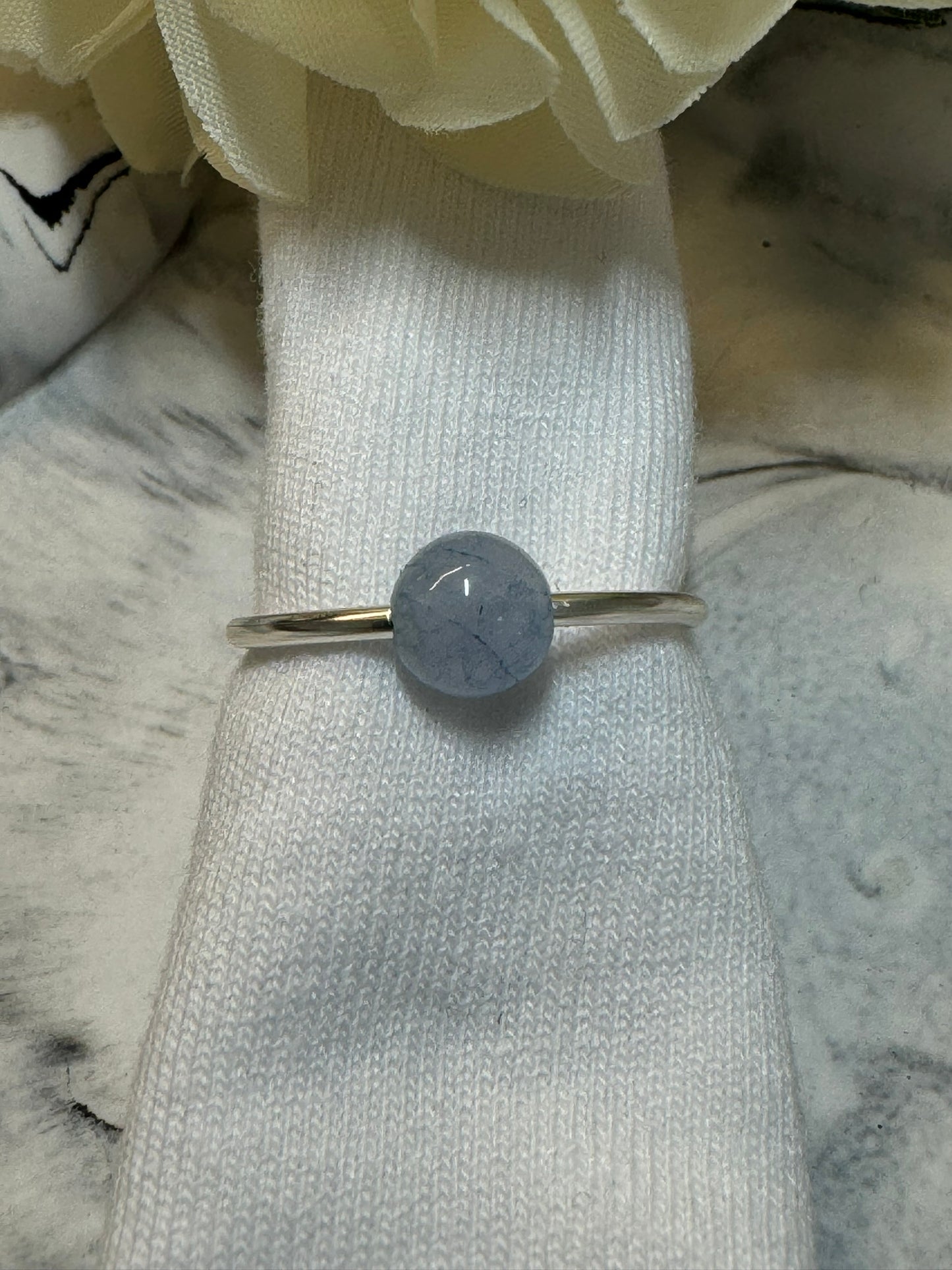 Elle Chalcedon ring