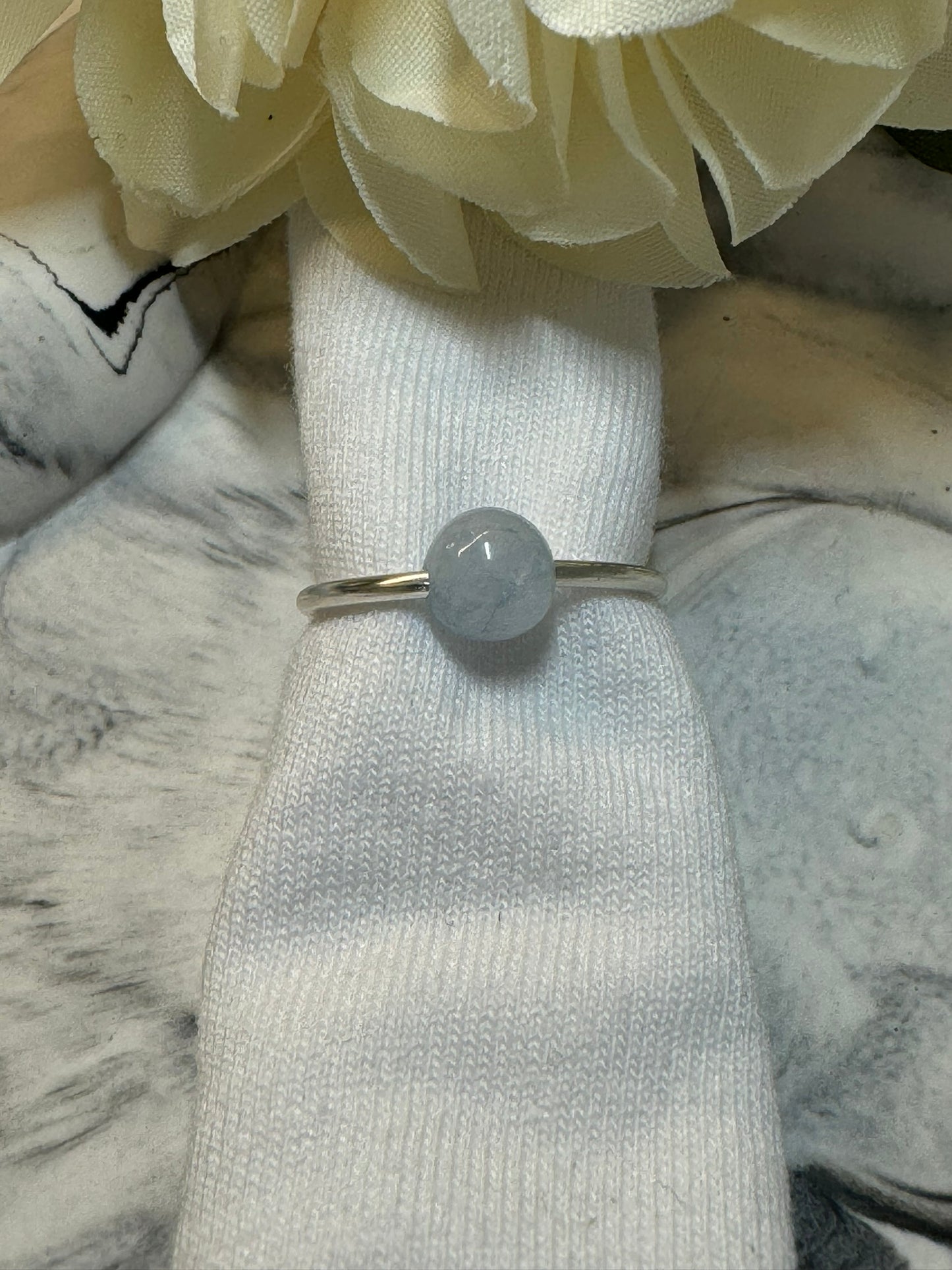 Elle Chalcedon ring