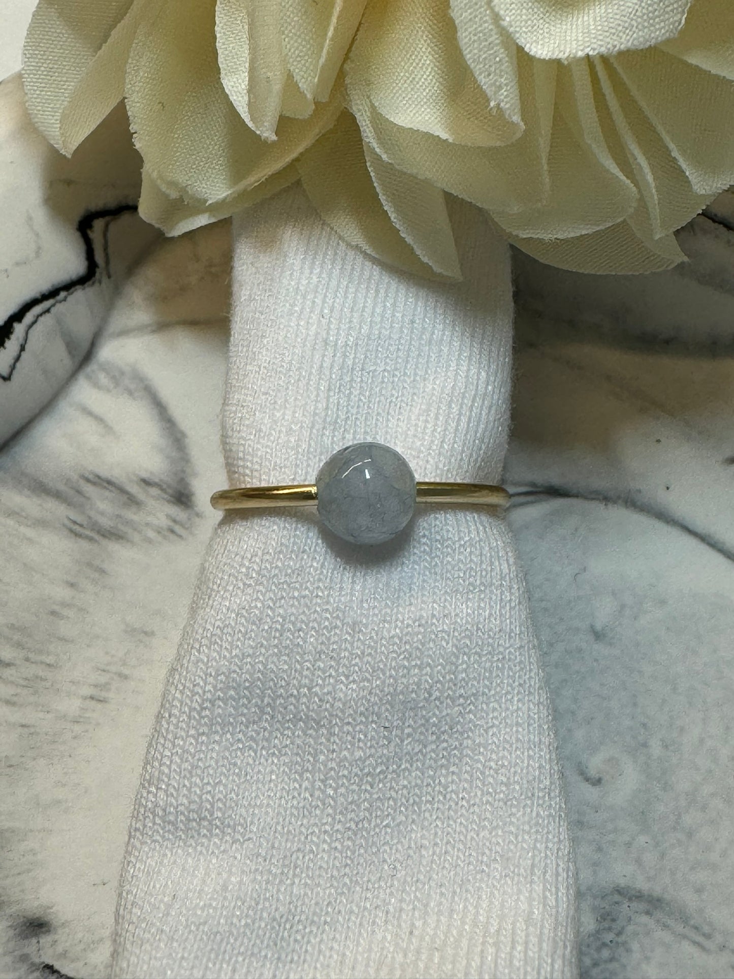 Elle Chalcedon ring