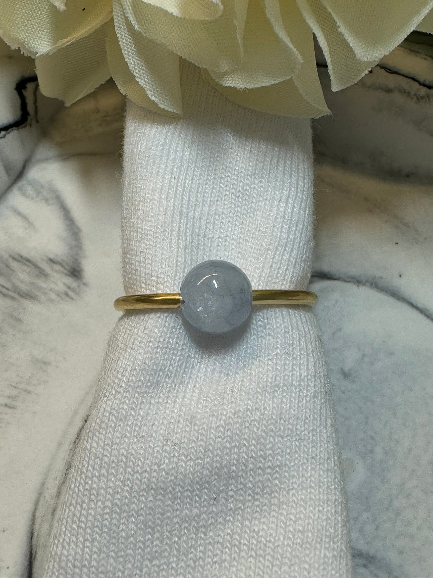 Elle Chalcedon ring