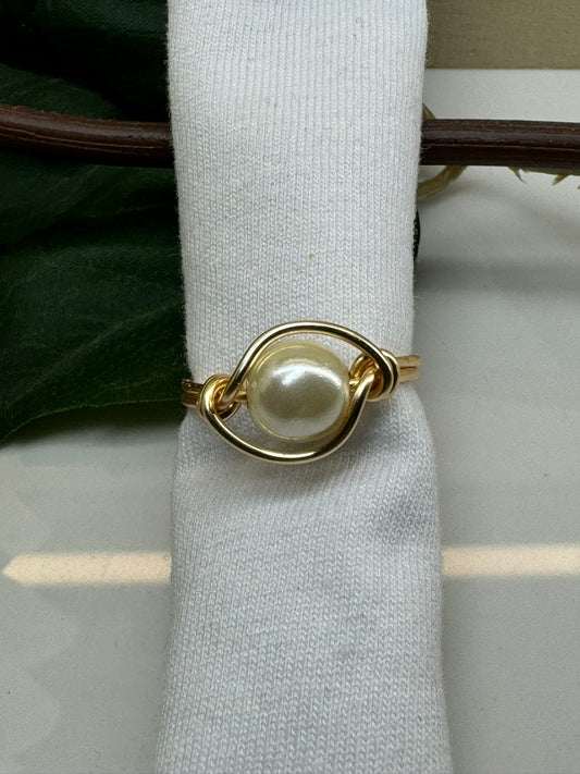 Wrappy Pearl ringe