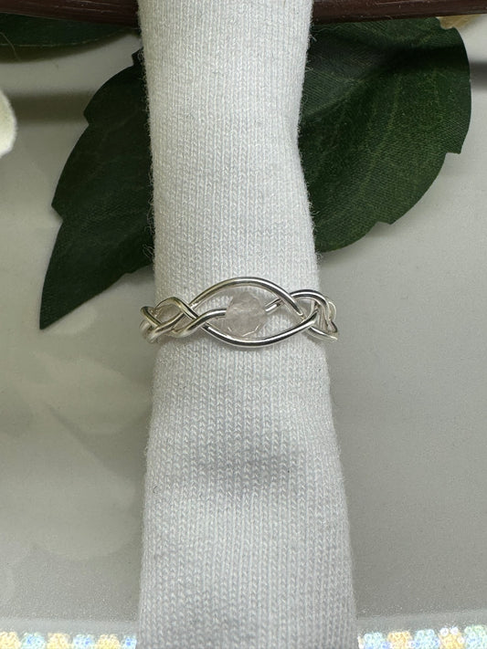 Twisted Rose ring