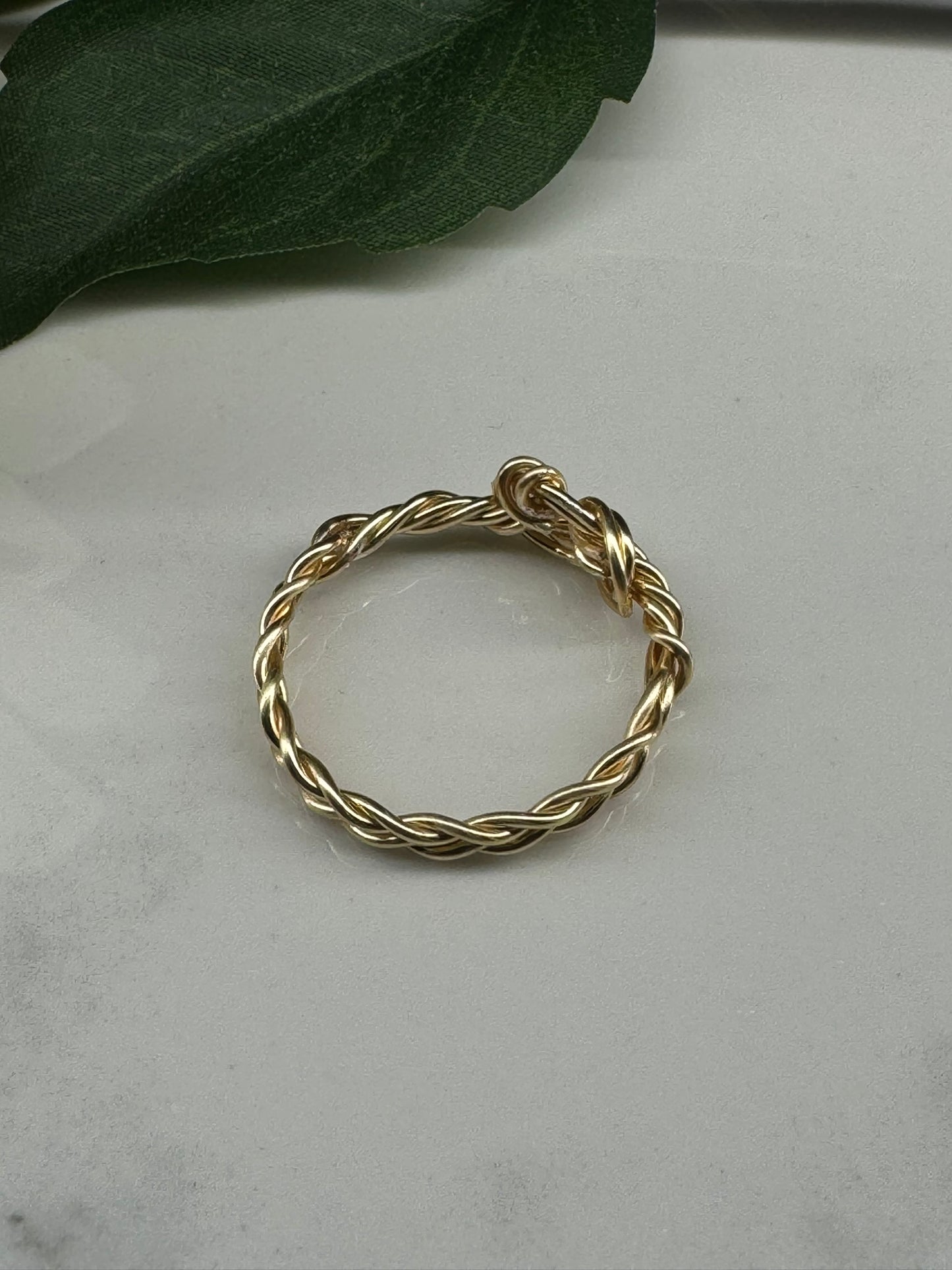 Twisted Knot ringe